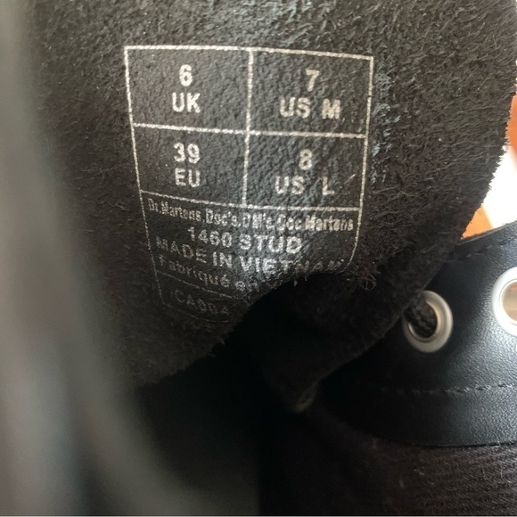 Studded Black Ankle Boots - Picture 15 of 15